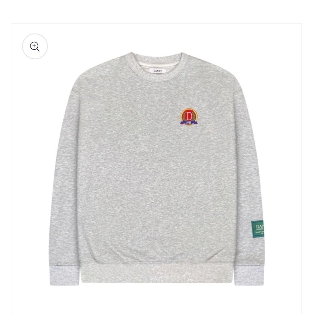 Danzy Gray Crewneck Sweater